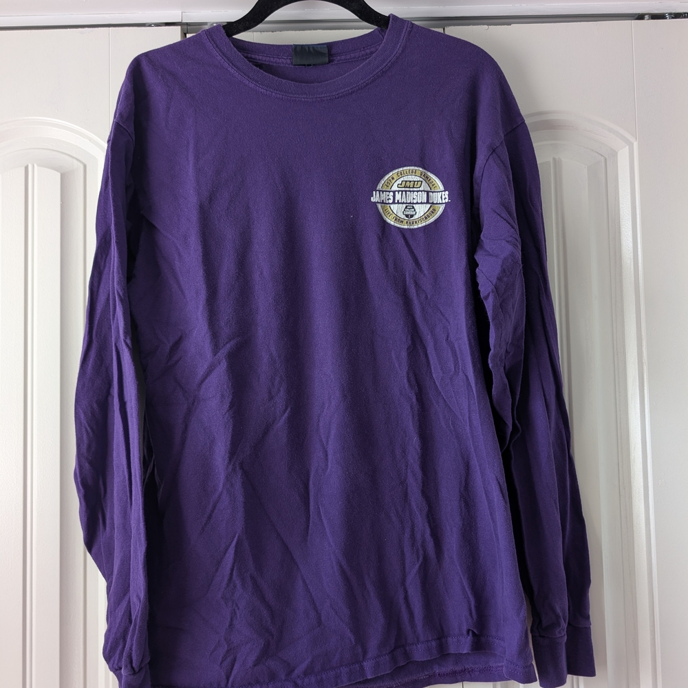 JMU Dukes College Gameday Purple Long Sleeve Shirt